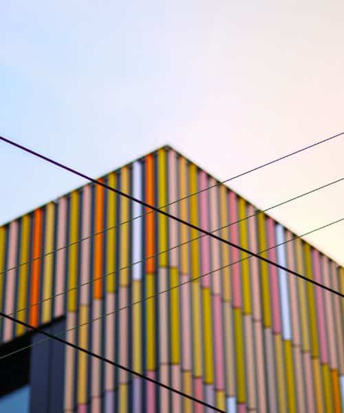 Bekanntes haus aus Heilbronn, bunte Fassade