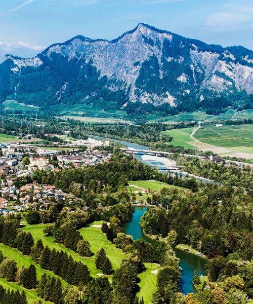 Bad Reichenhall von oben